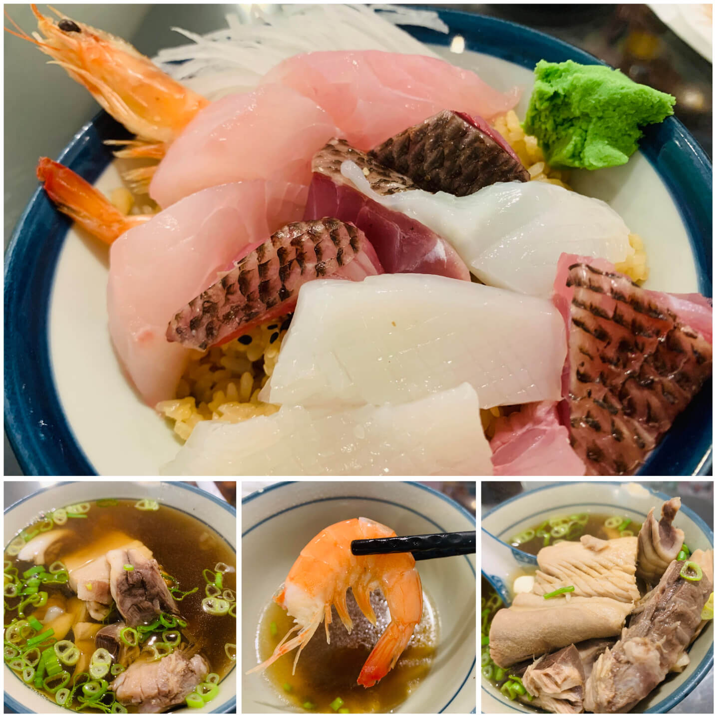 【台北六張犁美食】築地平價日式料理-超新鮮生魚片丼飯+滿滿料的魚肉湯吃起來會不會太爽啦 - 第1張圖