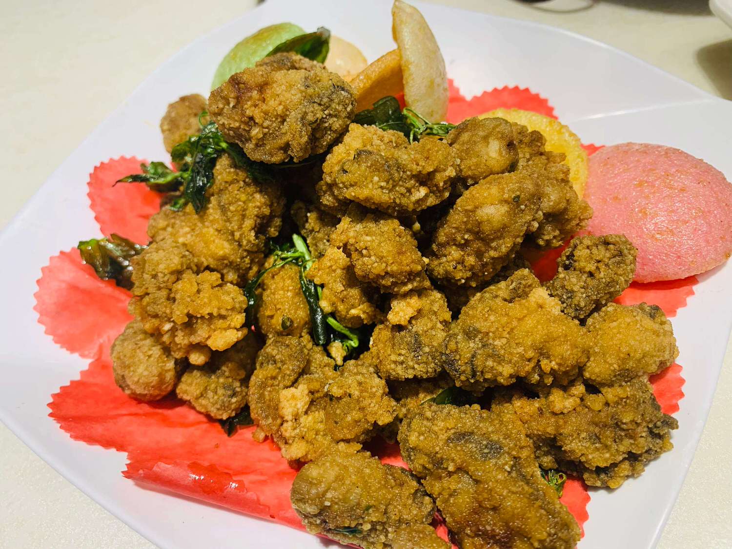 【新北泰山美食】集鮮城水產-海鮮熱炒合菜推薦,不僅有滿滿的海鮮還能唱卡拉OK阿!! - 第21張圖