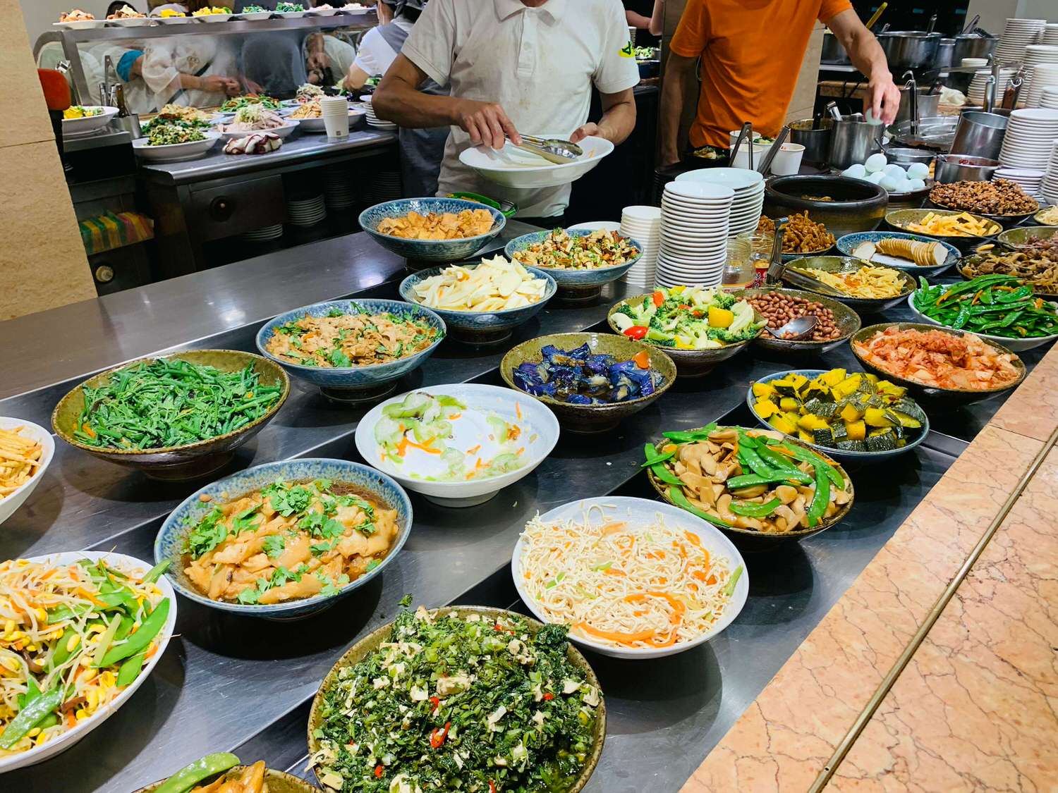 【台北大安美食】小李子清粥小菜-宵夜強力推薦呀,地瓜粥吃到飽,小菜種類超多的呀!! - 第6張圖